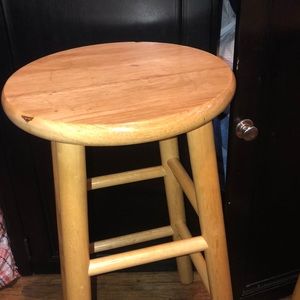 wooden stool set of 3